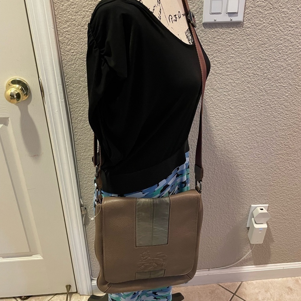 MCM Brown Crossbody Bag